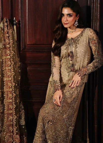 DASTAN-EJASHAN 02 clothing in brown, mocha brown tones.